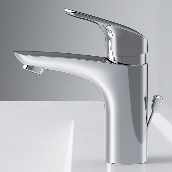 Смеситель для раковины (умывальника) AM.PM Like F8092116 с донным клапаном, хром-5