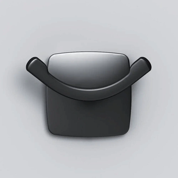 Крючок для полотенец двойной AM.PM Gem A9035622 черный-3