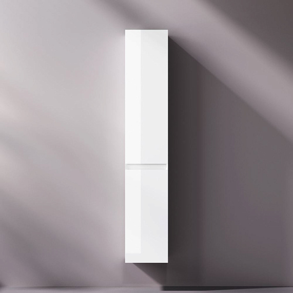 Шкаф-пенал для ванной 35 AM.PM Above M9XCHR0352WG навесной правый белый глянцевый