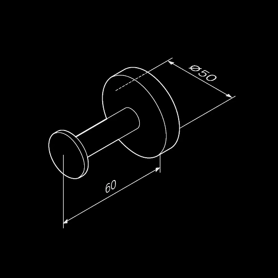Крючок для полотенец AM.PM Inspire 2.0 A50A35800 хром-7