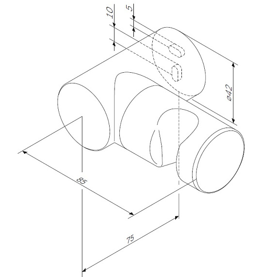 Встраиваемая душевая система AM.PM Like хром: тропический верхний душ, излив с душевой лейкой, модуль MultiDock-1