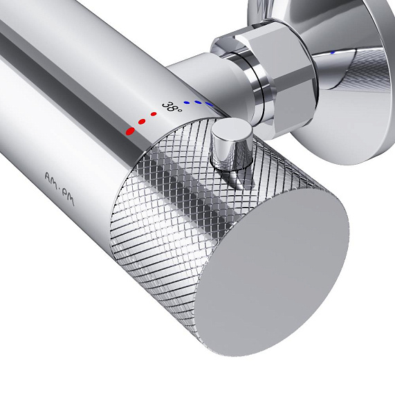 Смеситель для душа AM.PM Libre F6040000 термостат, черный-8