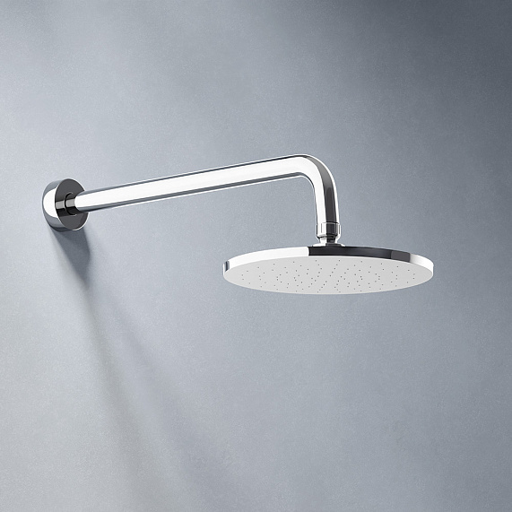 Встраиваемая душевая система Damixa Apollo 947520000 хром: тропический верхний душ, ручной душ-3