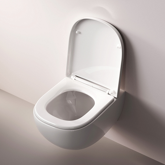 Унитаз подвесной AM.PM Above C9X1900SC торнадо безободковый с сиденьем микролифт, белый-6