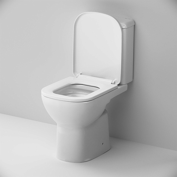 Унитаз напольный AM.PM Moxie C9M8601SC безободковый с сиденьем микролифт, белый-2