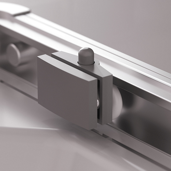 Душевое ограждение без поддона 120x90 AM.PM Above W9XG-403-12090-MT профиль серебристый-11