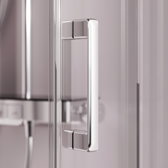 Душевое ограждение без поддона 80x80 AM.PM Above W9XG-401-8080-MT профиль серебристый-6