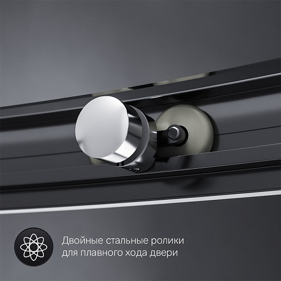 Душевой уголок с поддоном 80x120 AM.PM Like W83G-302U120C прозрачное стекло, профиль хром