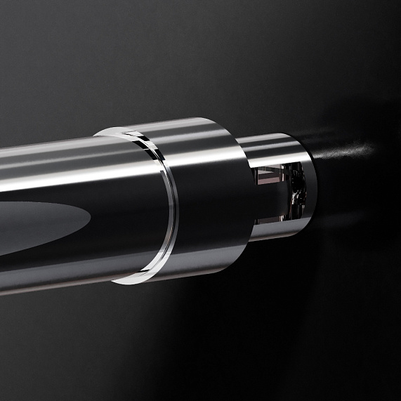 Душевая перегородка 90x195 AM.PM X-Joy W94WI-90-F1-MTE прозрачное стекло, профиль хром-2