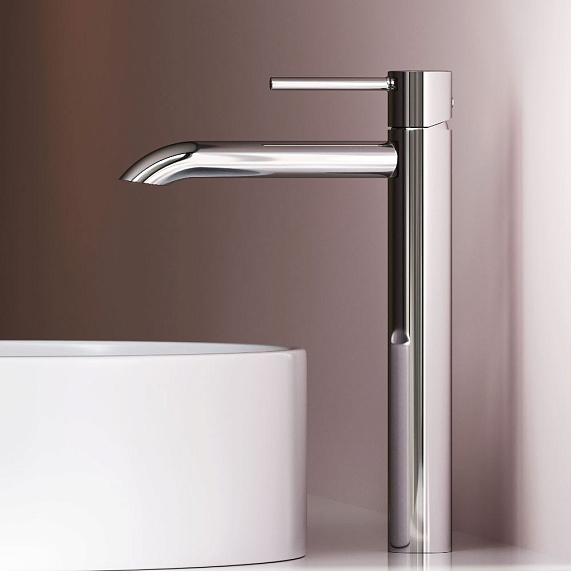 Смеситель для раковины (умывальника) AM.PM Libre F6092000 высокий хром-4