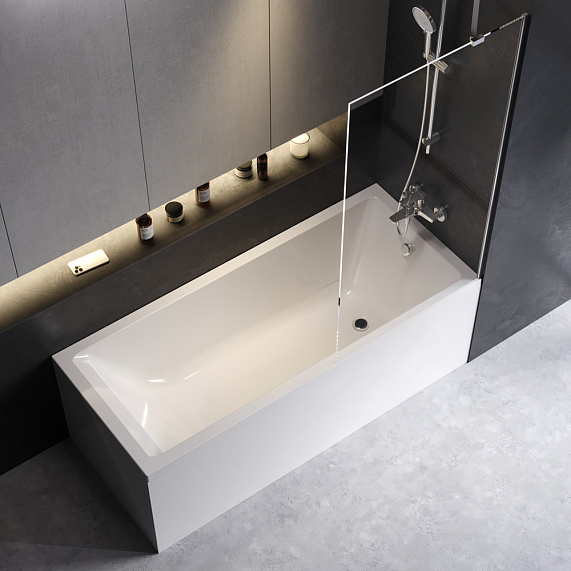 Ванна акриловая 175х75 AM.PM Gem W93A-175-075W-A белая глянцевая-1