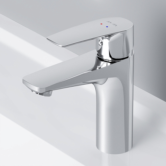 Смеситель для раковины (умывальника) AM.PM Gem F90A02100 хром-2