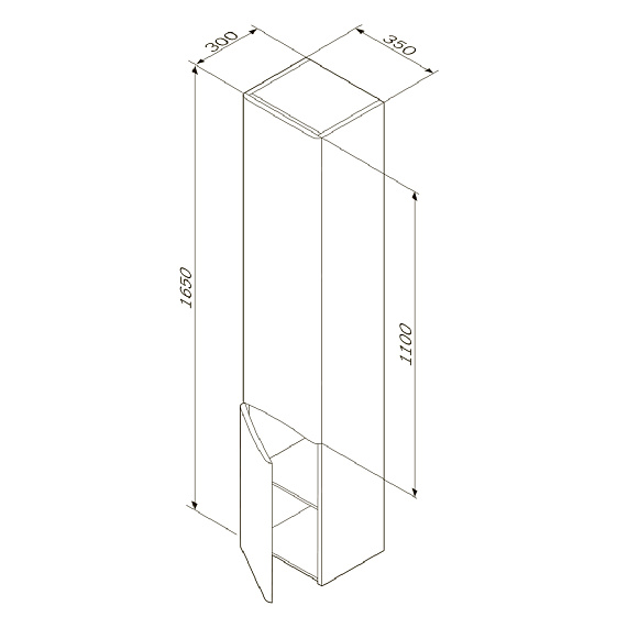 Мебель для ванной 65 AM.PM Like подвесная, белый глянец подвесная-2