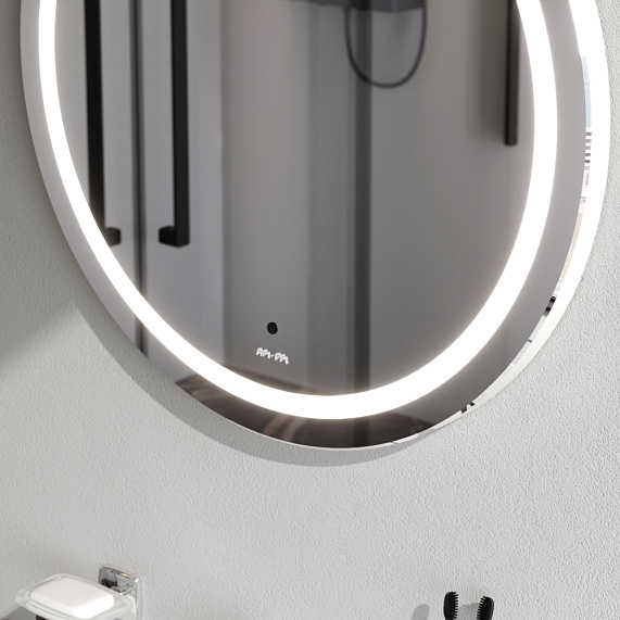 Зеркало с подсветкой в ванную круглое 65 AM.PM X-Joy M85AMOX0651WG сенсорное-3