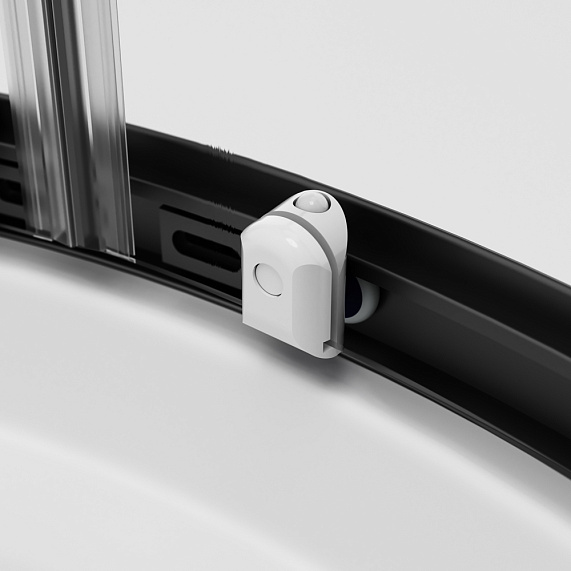 Душевой уголок с поддоном 90x90 AM.PM X-Joy W88E-205-090BT прозрачное стекло, профиль черный матовый-3