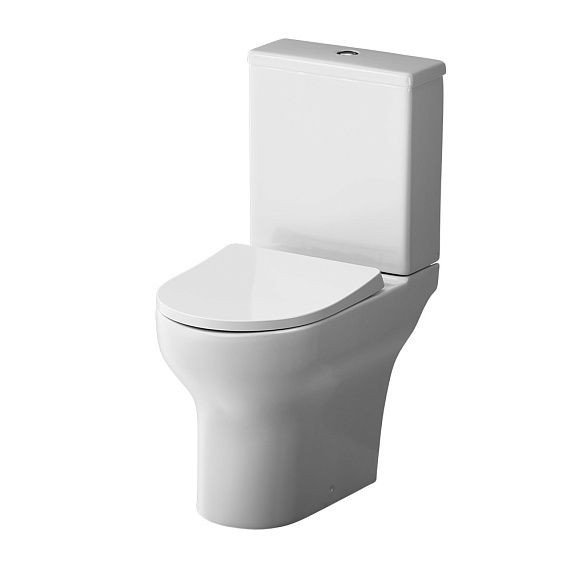 Унитаз-компакт AM.PM Force C9F8600LMSC безободковый с сиденьем микролифт, белый-10