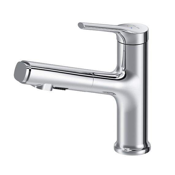 Смеситель для раковины (умывальника) AM.PM X-Joy S F85B02900 с выдвижным изливом, хром-7