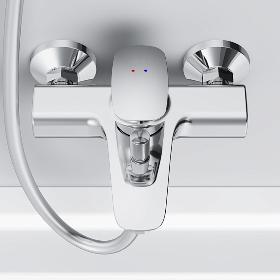 Смеситель для ванны и душа AM.PM Spirit 2.1 F71A10000 хром-3