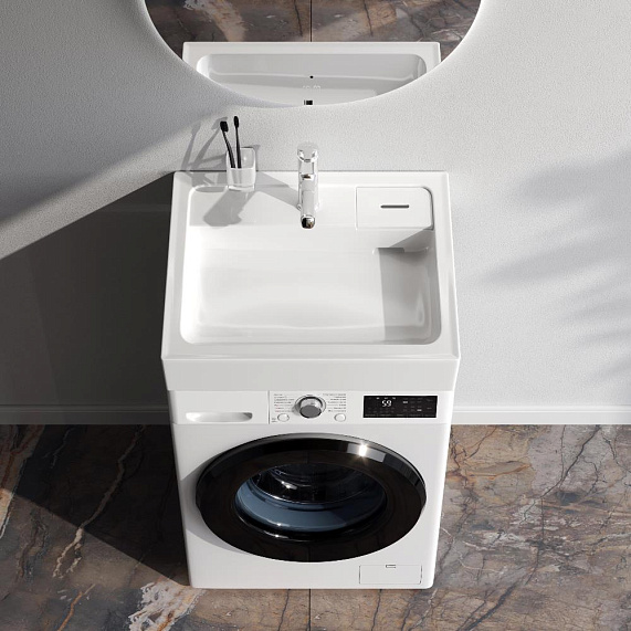 Раковина над стиральной машиной 60 AM.PM X-Joy M85WCC0601WG050 белая-1