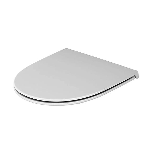 Унитаз подвесной AM.PM Awe C111700WH безободковый c сиденьем микролифт, белый-7