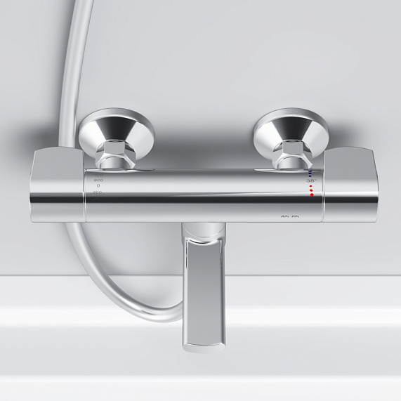 Смеситель для ванны и душа AM.PM X-Joy F85A50000 термостат, хром-3