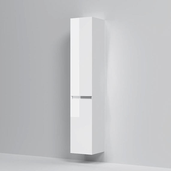 Шкаф-пенал для ванной 35 AM.PM Above M9XCHR0352WG навесной правый белый глянцевый-3