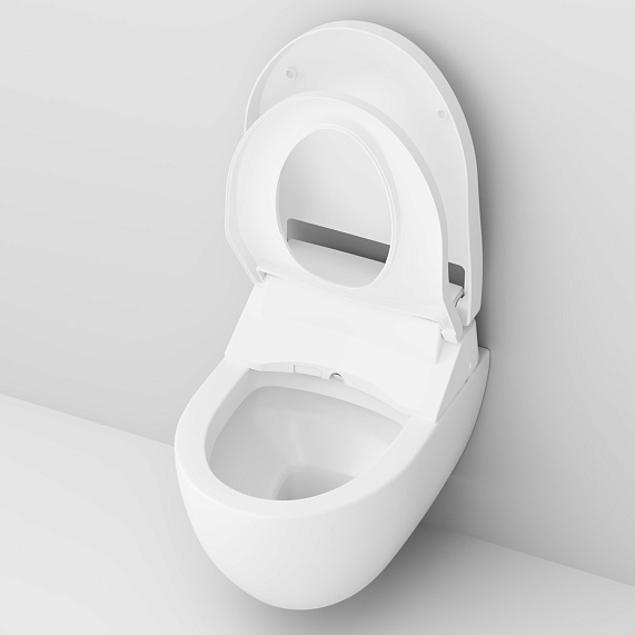 Унитаз-биде подвесной AM.PM Awe C111739SC с электронным управлением и сиденьем микролифт, белый-5