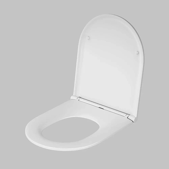 Сиденье (крышка) для унитаза AM.PM Inspire C507853WH с микролифтом, дюропласт, белое-2