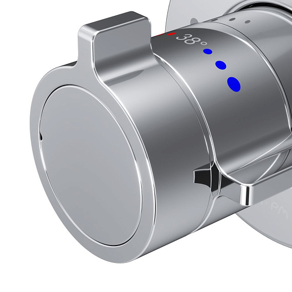 Смеситель для душа AM.PM X-Joy F85A65600 хром встраиваемый, термостат-4