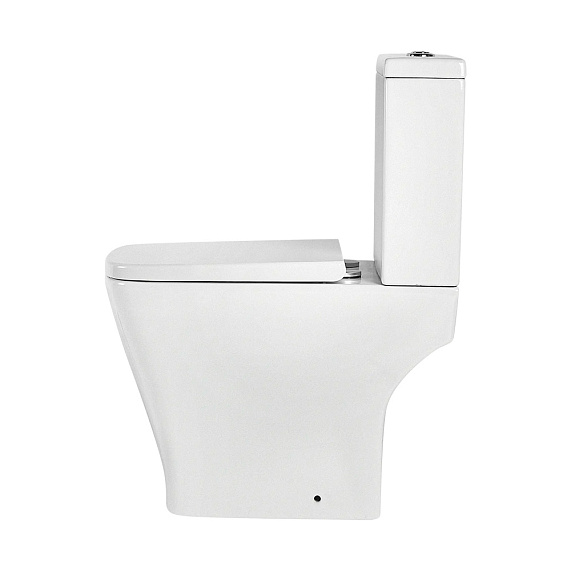 Унитаз-компакт напольный AM.PM Struktura C9S8600SC безободковый с сиденьем микролифт, белый-7