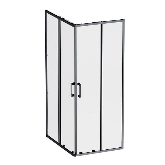 Душевое ограждение без поддона 120x80 AM.PM Above W9XG-403-12080-BT профиль черный-14