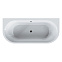 Ванна акриловая закругленная 180x80 AM.PM X-Joy W94A-180U80W-A белая глянцевая 