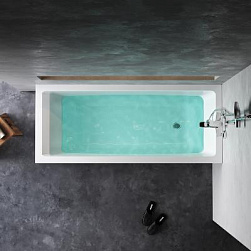 Ванна акриловая 165x70 AM.PM Gem W93A-165-070W-A белая глянцевая